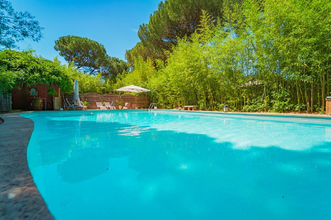 La Bastide Des Pins Bed and Breakfast Castillon-du-Gard Eksteriør billede